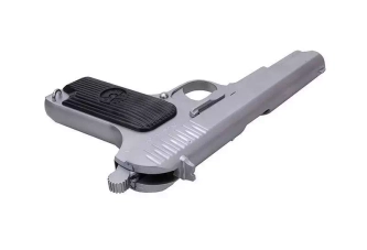 Plynová zbraň pistole SR-33 - stříbrná