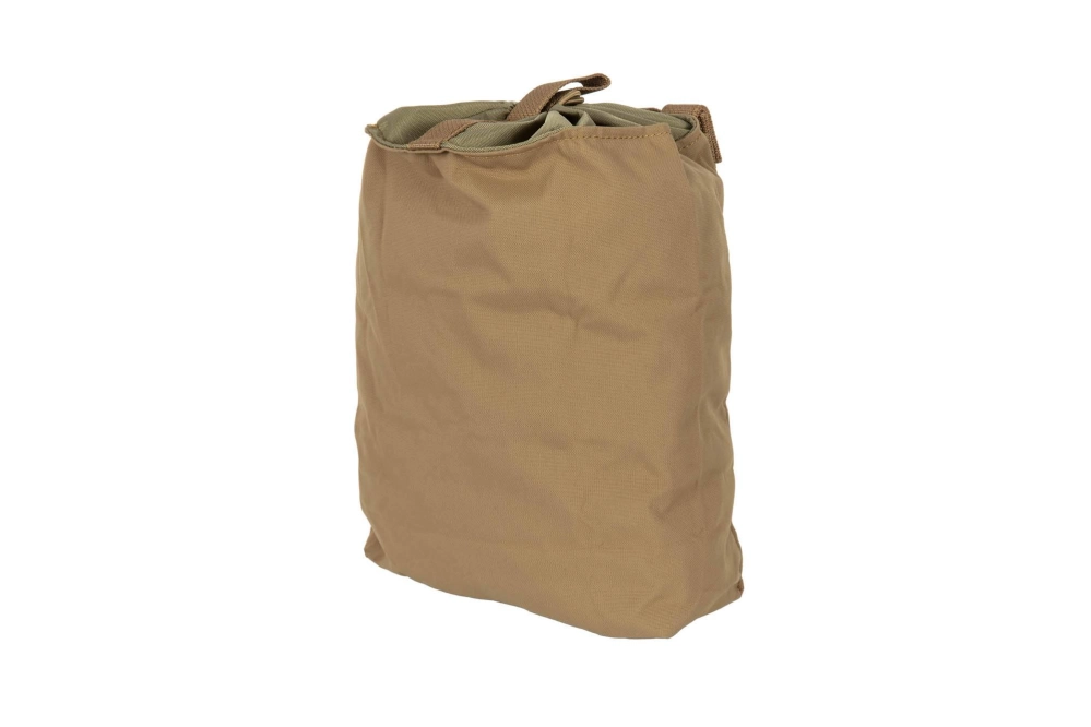 Foldable magazine dump pouch - Coyote Brown