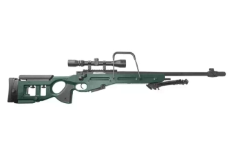 Airsoft pušky odstřelovací puška SV-98 CORE™ s dalekohledem a dvojnožkou - ruská zelená