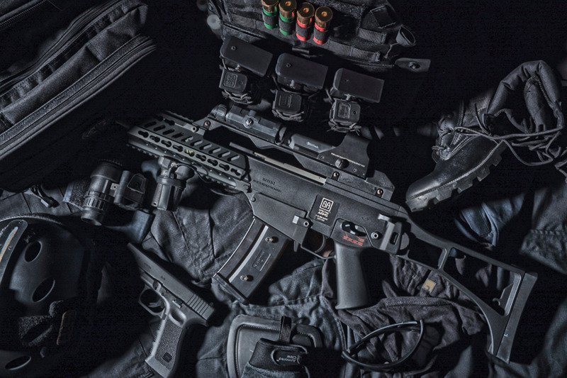 Karabinek ASG Specna Arms SA-G11 KeyMod EBB Czarny (OUTLET)