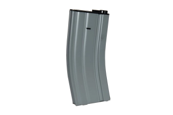 Chargeur hi-cap 350 pastilles pour répliques type M4/M16 - gris