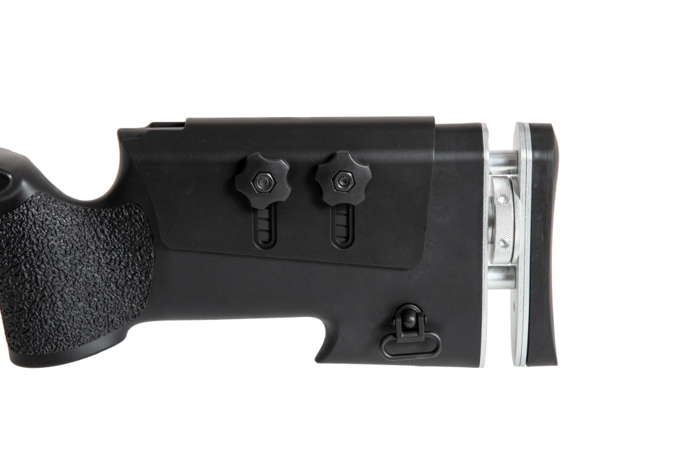 Fusil de airsoft rifle de francotirador MB17D - con mira y bípode