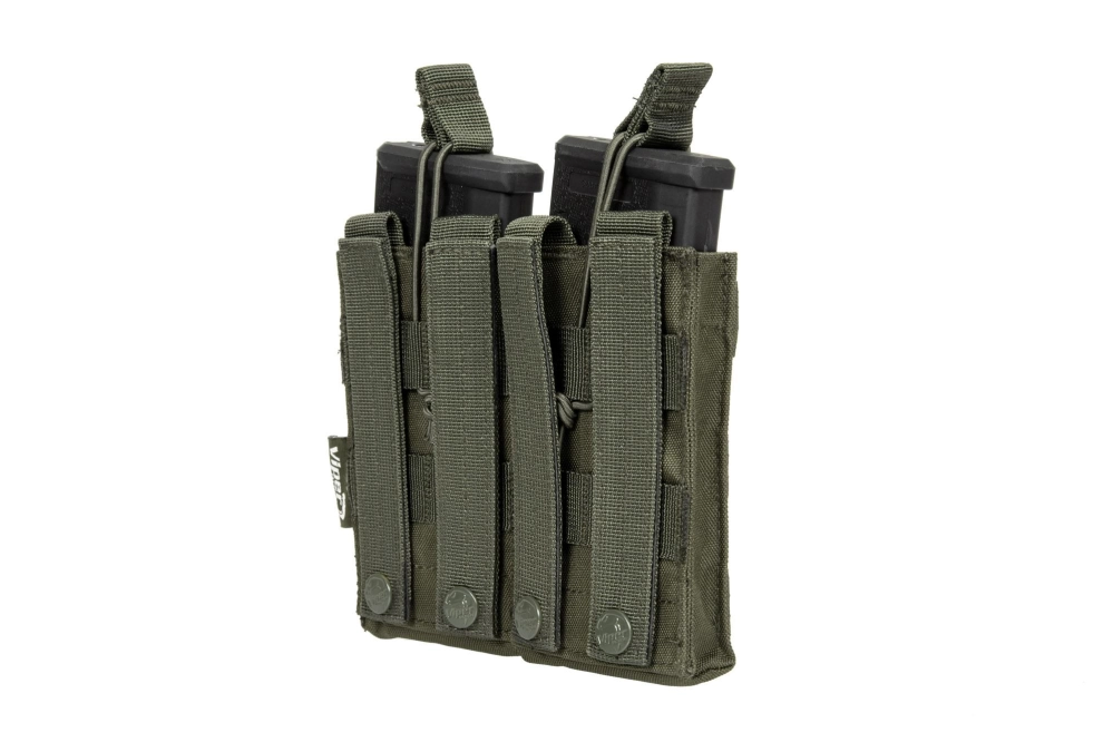 Ładownica Quick Release na 2 magazynki typu M4/M16 - oliwkowa