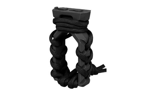 Tactical grip paracord Black