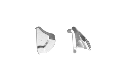 Aile gauche personnalisée fusiblea pour répliques TM Hi-capa - Silver