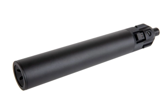 Tłumik dźwięku 5KU do replik QD MP7A1 Tokyo Marui (12mm CWW) Czarny