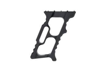 Empuñadura angular de aluminanio TD Minivert para KeyMod/M-LOK Negra