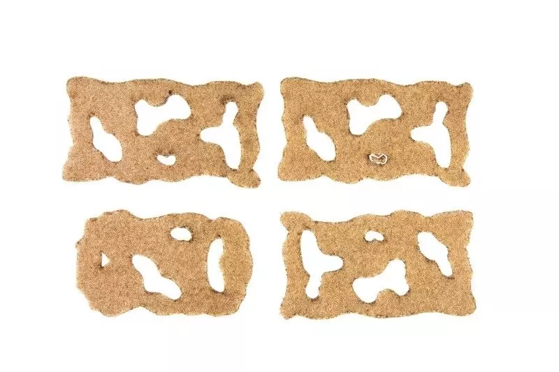 Kit de velcro en casco LBH - Dark Earth