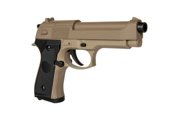 Replika elektrické pistole CM126 - Tan (s baterií)