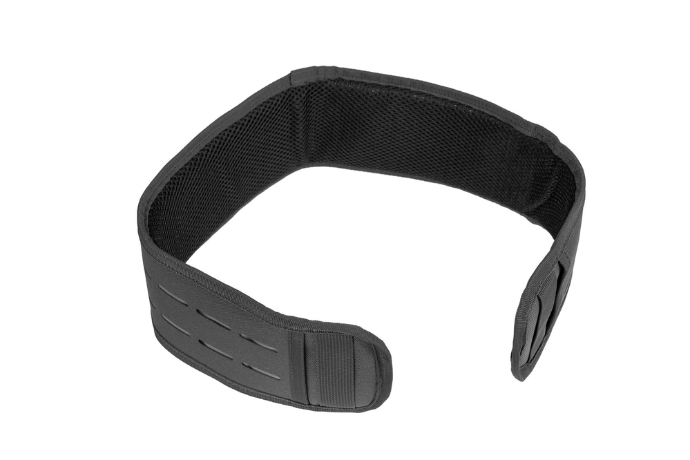 Laser-Cut Outer Tactical Belt - black