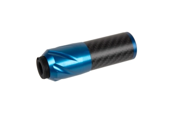 Carbon Silencer DSL2 36x100mm - Blue