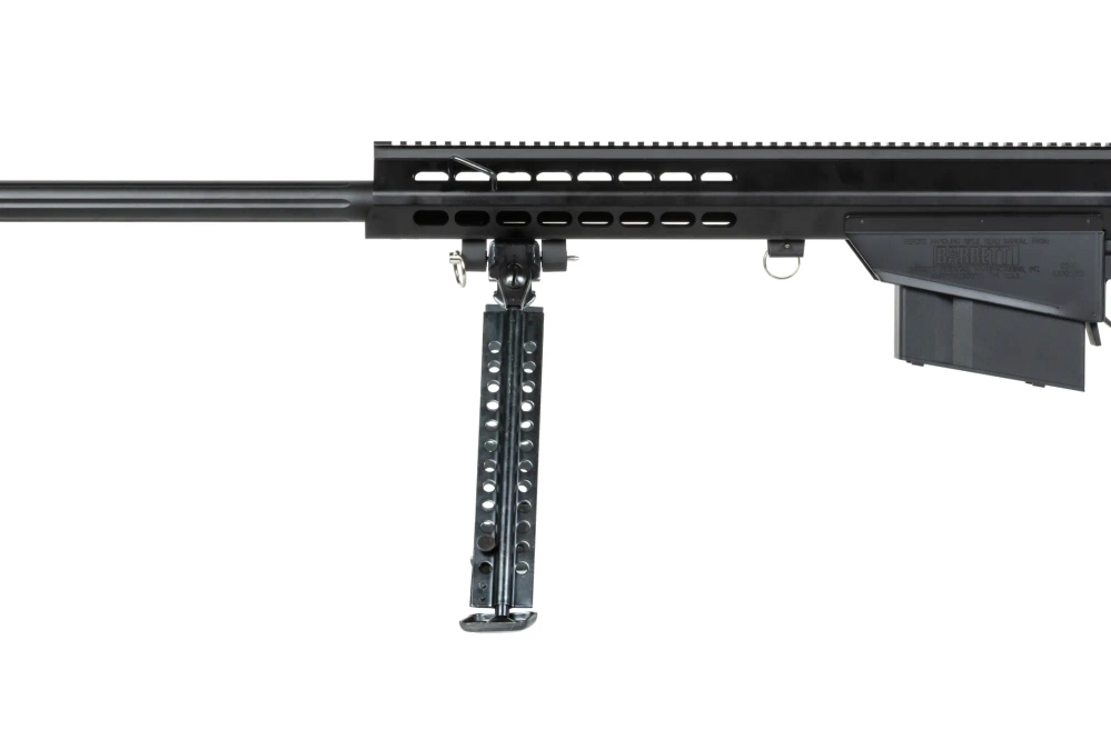 Sneeuwwolf x BARRETT M82A1 ASG scherpschuttersgeweer met tweepoot
