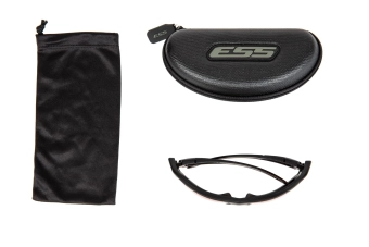 Credence Black Frame Mirrored Copper ballistic tactical glasses