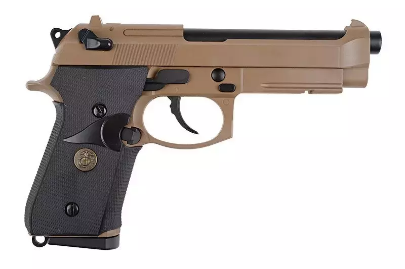 Replica of the M9A1(CO2) pistol - tan