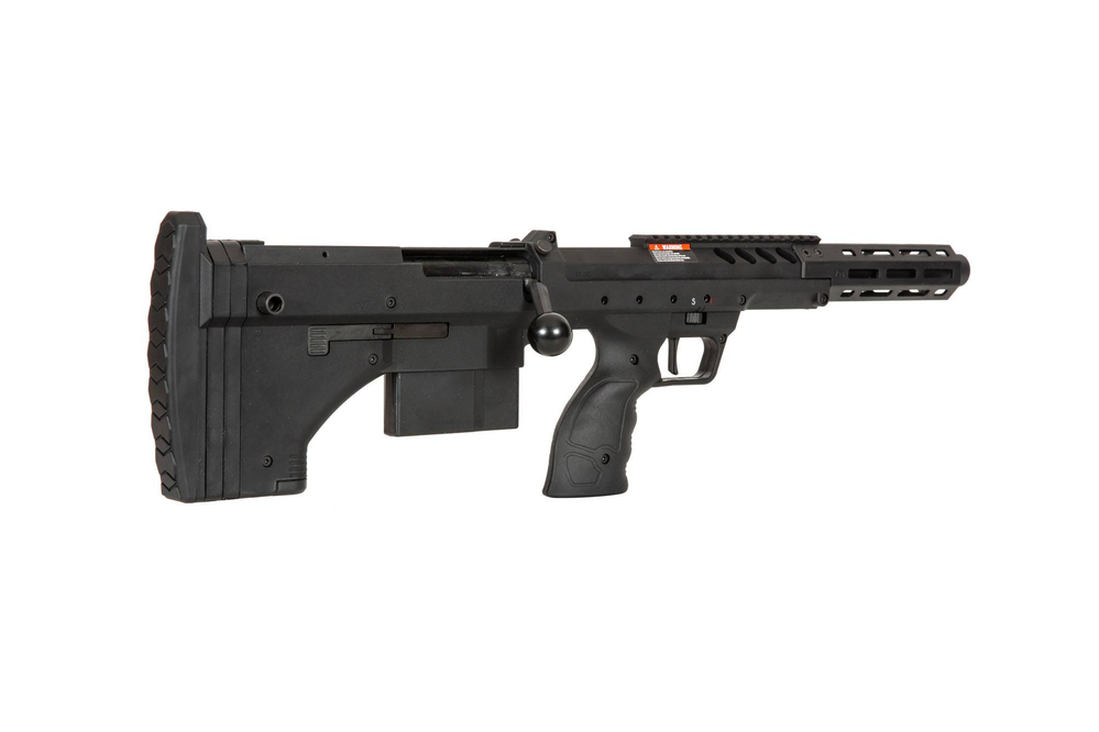 Karabin snajperski ASG Silverback Desert Tech SRS-A2/M2 Sport" (praworęczna) Czarny (OUTLET)