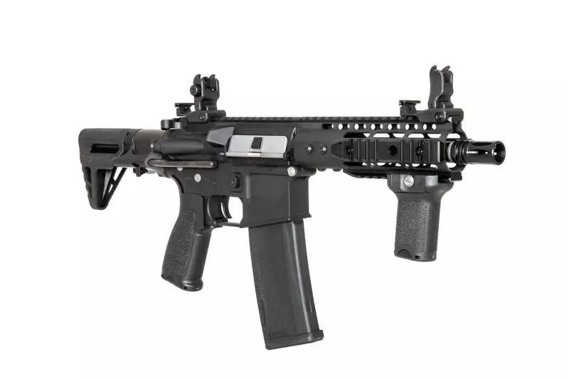 Replika karabinka SA-E12 PDW EDGE™ ASTER™ V2 Custom - czarna