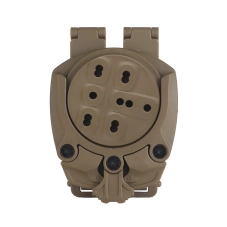 Adaptateur d'holster tactique universel à 360 degrés Wosport GB-ACC-21 Coyote Brown