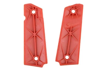 Colt 1911 Pik Style Grip Side Linings  - Red