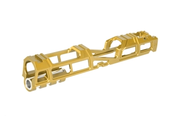 LA Capa Customs HYPER aluminium slot voor TM Hi-Capa 5.1 replica's Goud