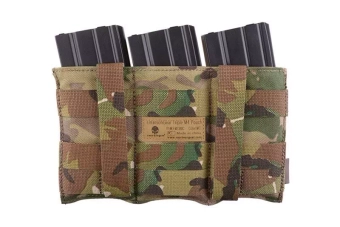 Portador de triple velocidad para cargadores tipo M4/M16 - MC