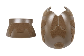 Plaques de protection pour le casque Fast SF Wosport Tan