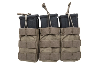 Cargador triple abierto para cargadores tipo 7.62 Emerson Gear Ranger Verde