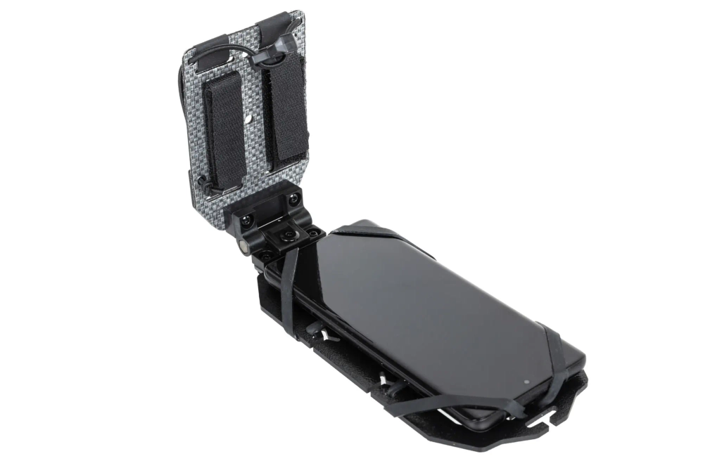 Obrotowy uchwyt na telefon Wosport MB-04 Czarny