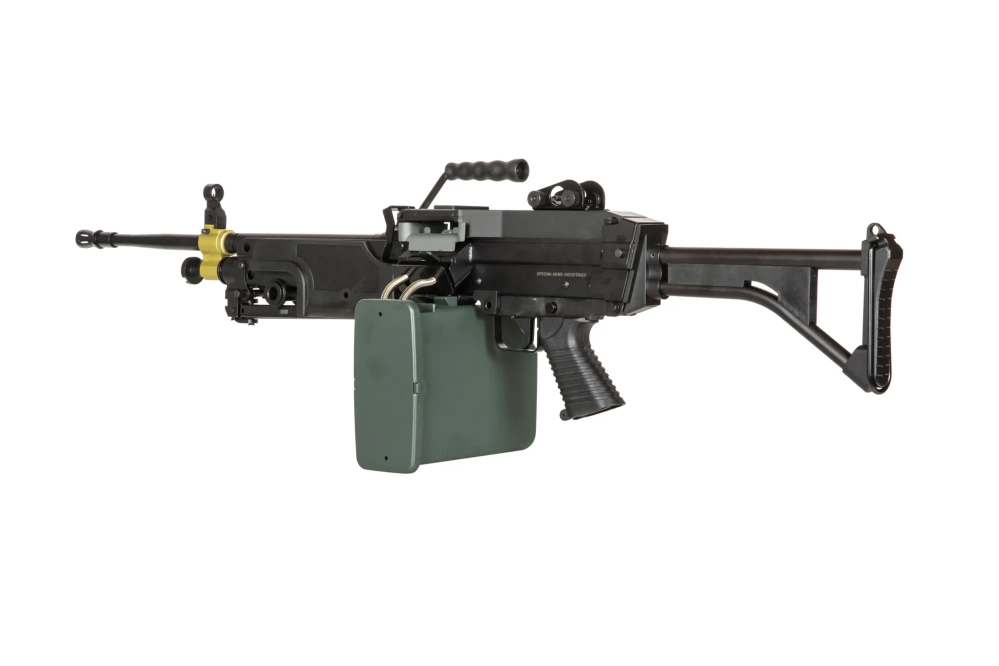 Replika karabinu maszynowego SA-249 MK1 EDGE™ - Czarny