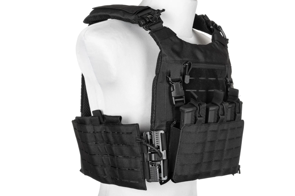 Specna Arms Tactical QR Plaatdrager Vest Zwart