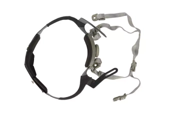 Helmet Webbing and Harness - Gray