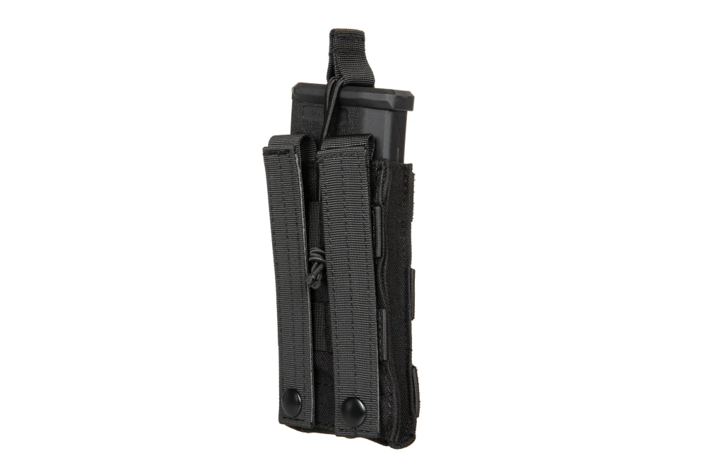 Pochette pour chargeur de fusil simple - Noir