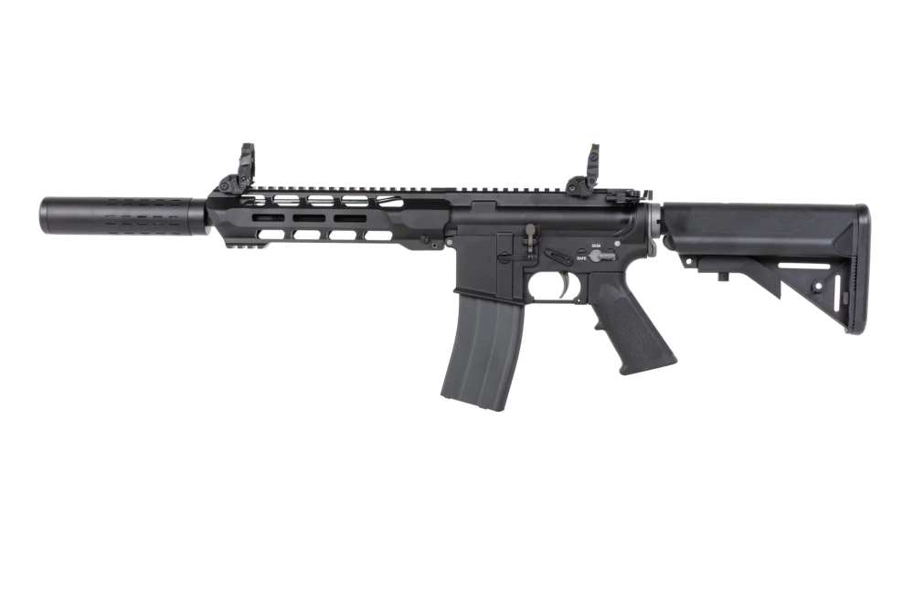 airsoft SRC DUAL POWER SR4 ZAROS-S Carabine GBB avec chargeur CO2
