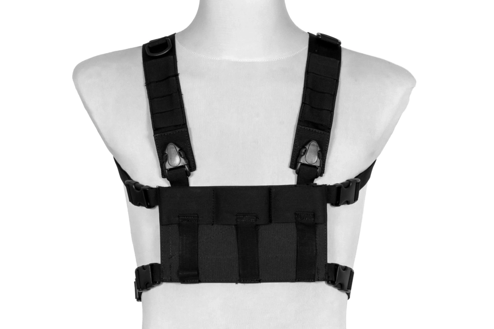 Chaleco táctico Chest rig Ultra Light - negro