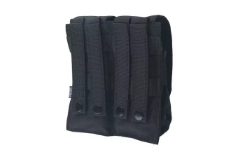 Double M4/M16 Magazine Pouch - Black
