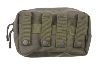 Petite pochette cargo horizontale - vert olive