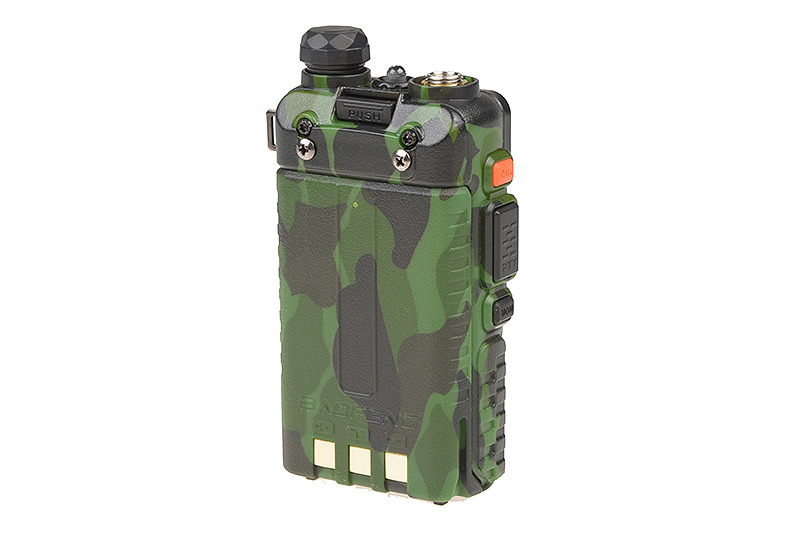 Baofeng UV-5R radio de mano de 2 canales - batería corta (VHF / UHF) - camuflaje