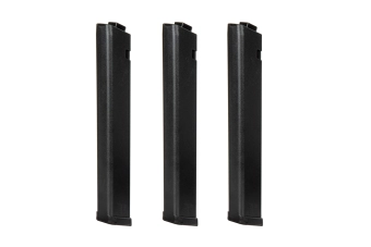 Set of 3 Mid-Cap 120 BB Magazines for KWA QRF Mod.2 Replicas