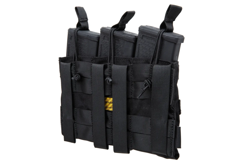Cargador triple tipo abierto para cargadores M4/M16 Emerson Gear Negro