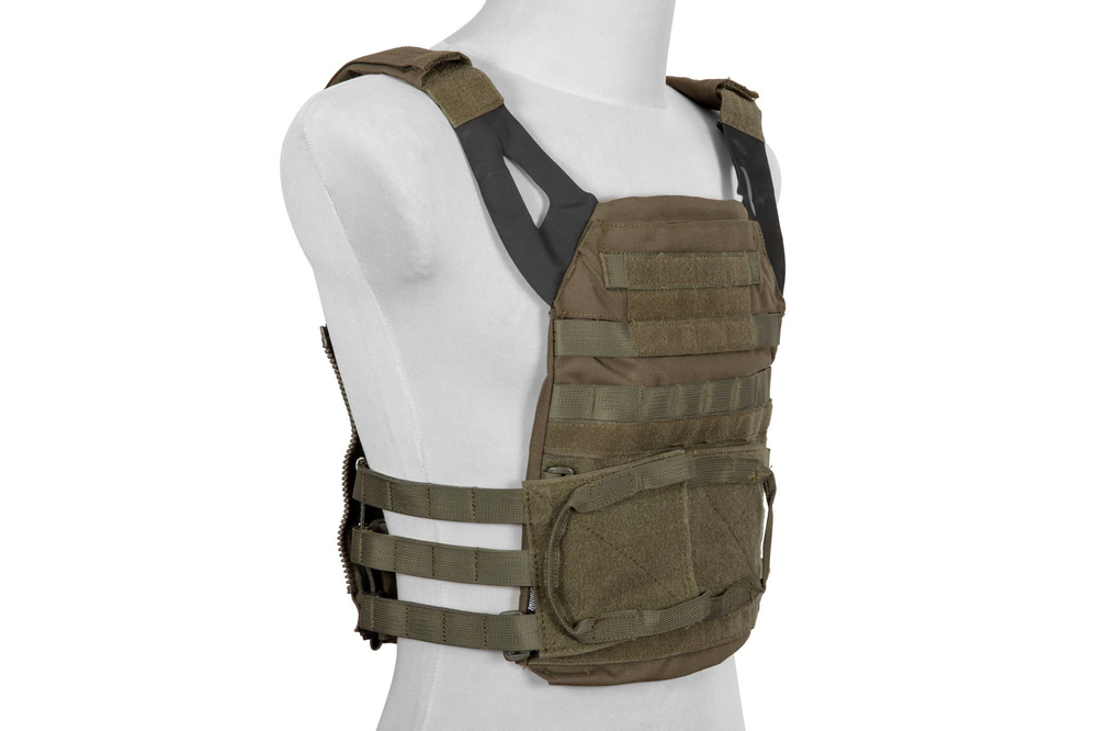 Gilet tactique Rush 2.0 Plate carrier - vert olive