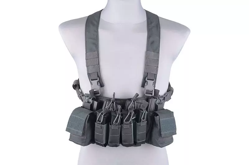 Chaleco rápido Chest rig - Gris Primal