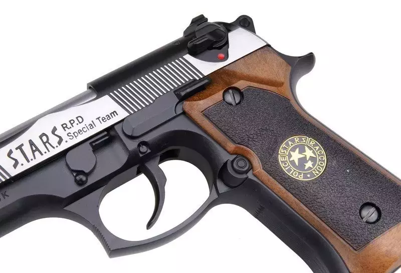 Replika pistoletu WE-2058 BIOHAZARD - 2 tone
