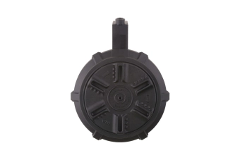 Cargador tambor para 1500 pellets para réplicas tipo MP5