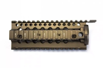 BOCCA Series Three Rail 7 Handguard Set - Brown