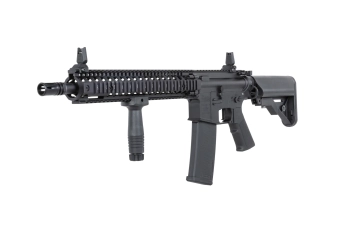 Specna Arms Daniel Defense® MK18 SA-P26 Prime™ Aster II ETU airsoft Carabina con motor brushless de un solo disparo Negro