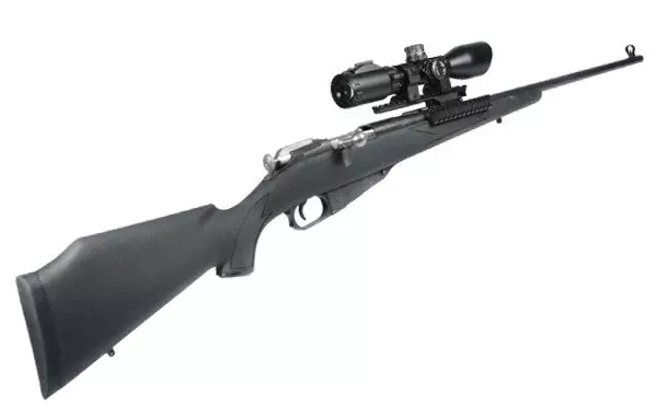 Scout 2-7X44 30mm dlouhý oční reliéf , AO, 36 barev, Mil-dot