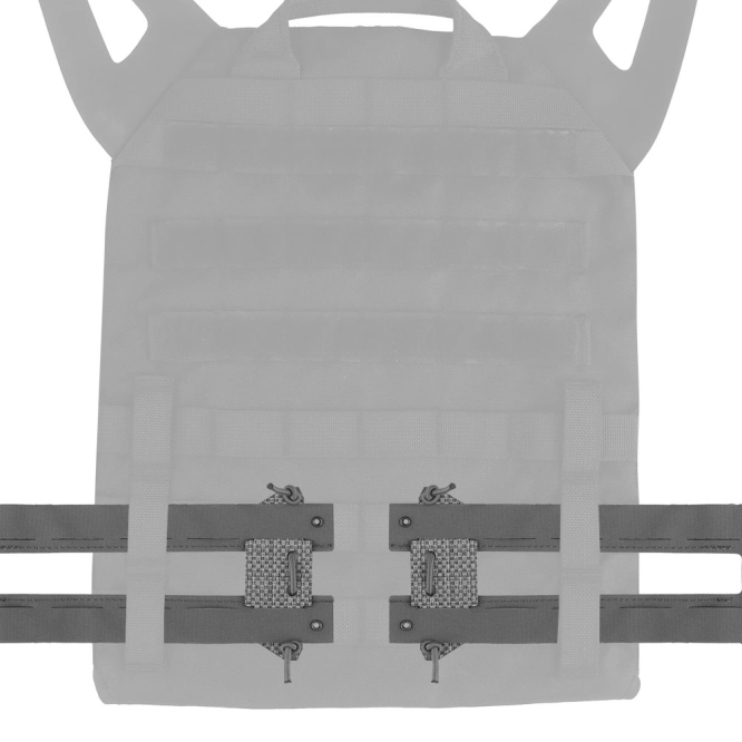 Multi-purpose Cummerbund Wosport Lightweight Gridle QD Wolf Grey