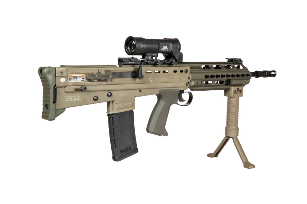 L85-A3 - Dark Earth airsoft rifle (Deluxe Version)