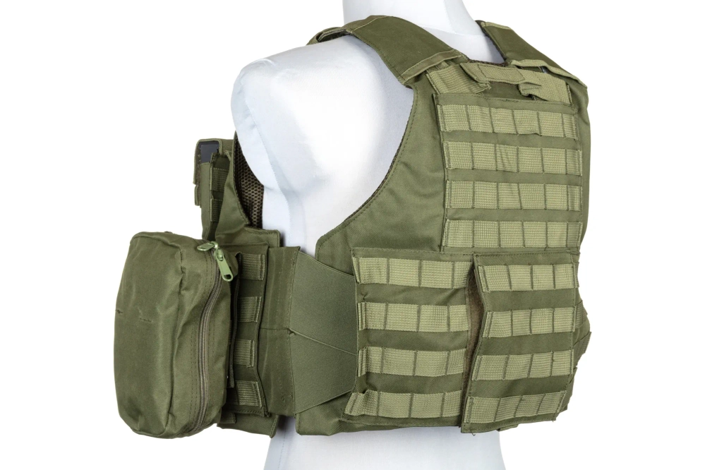 Taktická vesta Cybergun Swiss Arms CIRAS Olive