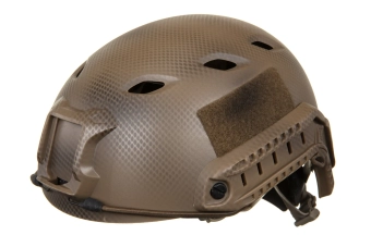 Réplica del casco Emerson Gear tipo BJ Marrón coyote