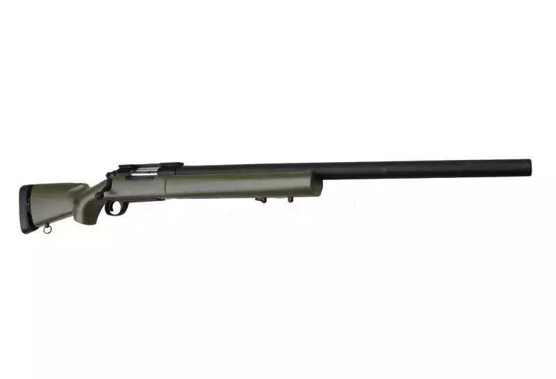 Fusil de airsoft sW-04 Rifle de francotirador mejorado - verde oliva